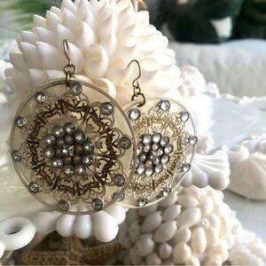 New! Boho Capiz Seashell Earrings